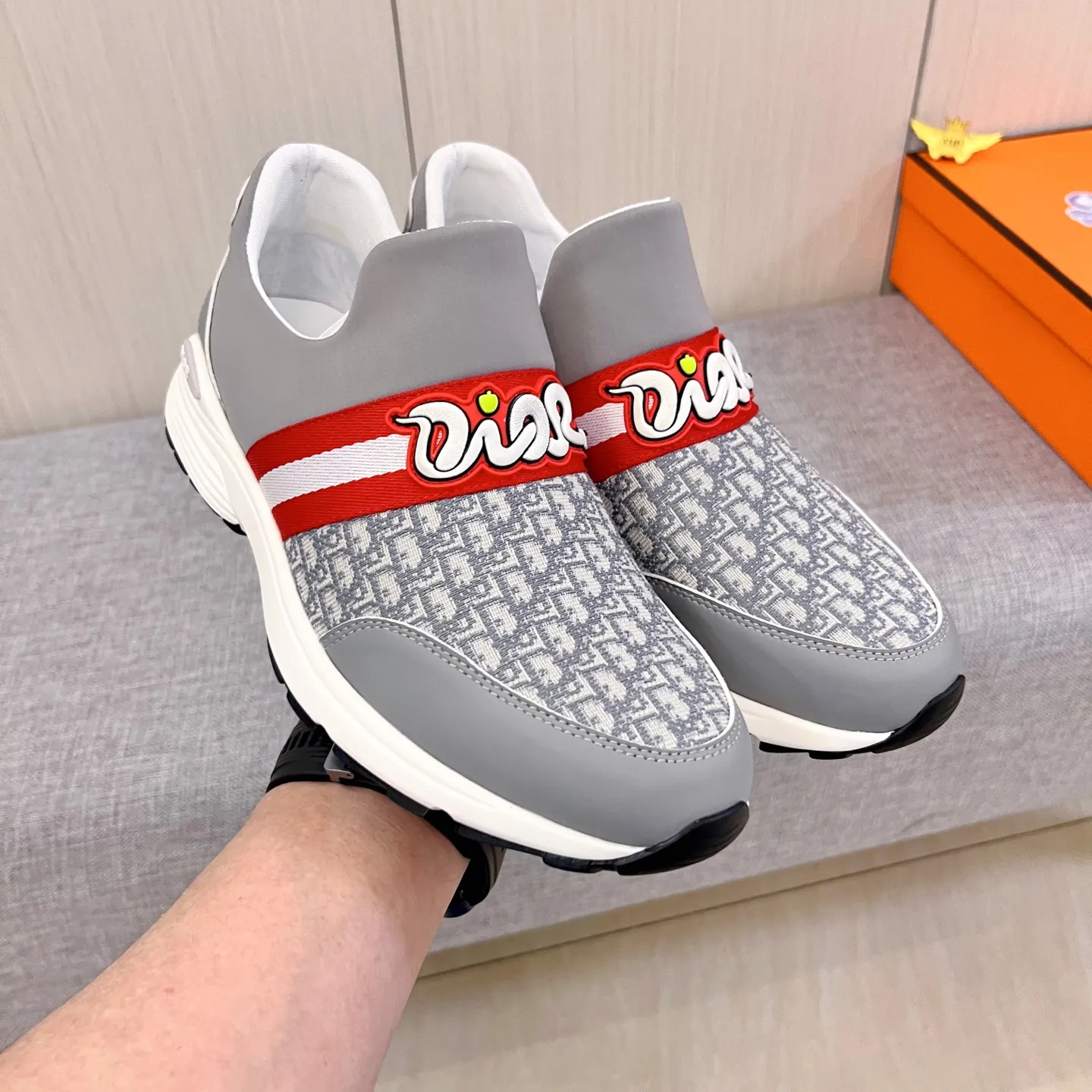 Men's Men's Shoes Men's Shoes💰 400 Men's Men's Shoes💰👍[Dior]🔥🔝High-end men's shoes brand official website 1:1 latest masterpiece: the upper is made of Italian official website original special technical cloth fabrics🔥original comfortable and breathable lining➕original designated non-slip outsole🔥making walking more convenient and comfortable! An exclusive new model, a stunning work, a beautiful 1:1 replica [color] compared to the official quality! Create a fashionable personality to set off your uniqueness! A must-have for trendy men! 🔥, sizes: 38-44. color:.      2⃣️ Colors available🔥